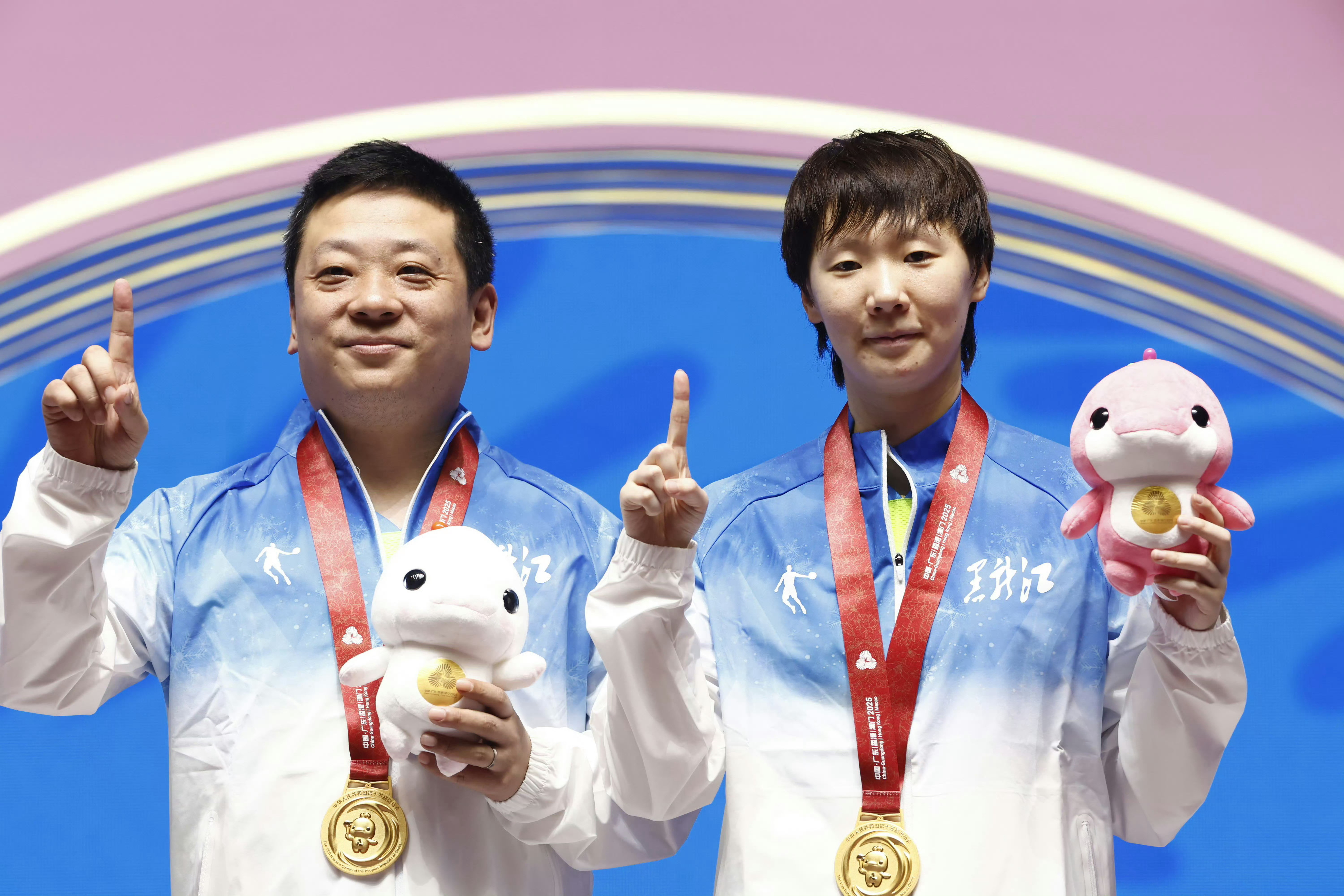 王曼昱获体育道德风尚奖女队唯一一个九大赛进度已完成第七个的运动员两届全运会女单冠