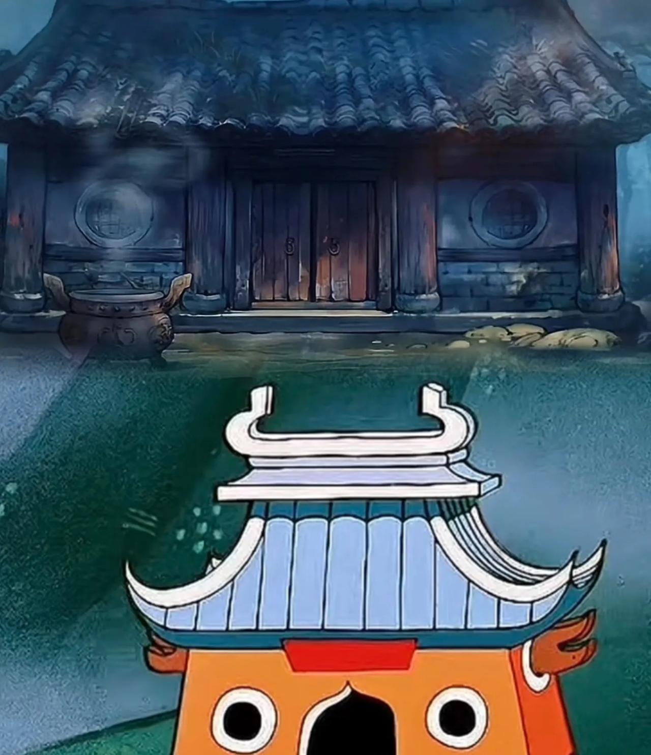 《浪浪山小妖怪》里，老方丈送蛤蟆精袈裟的戏，藏着三重深意。第一重是慈悲度化，