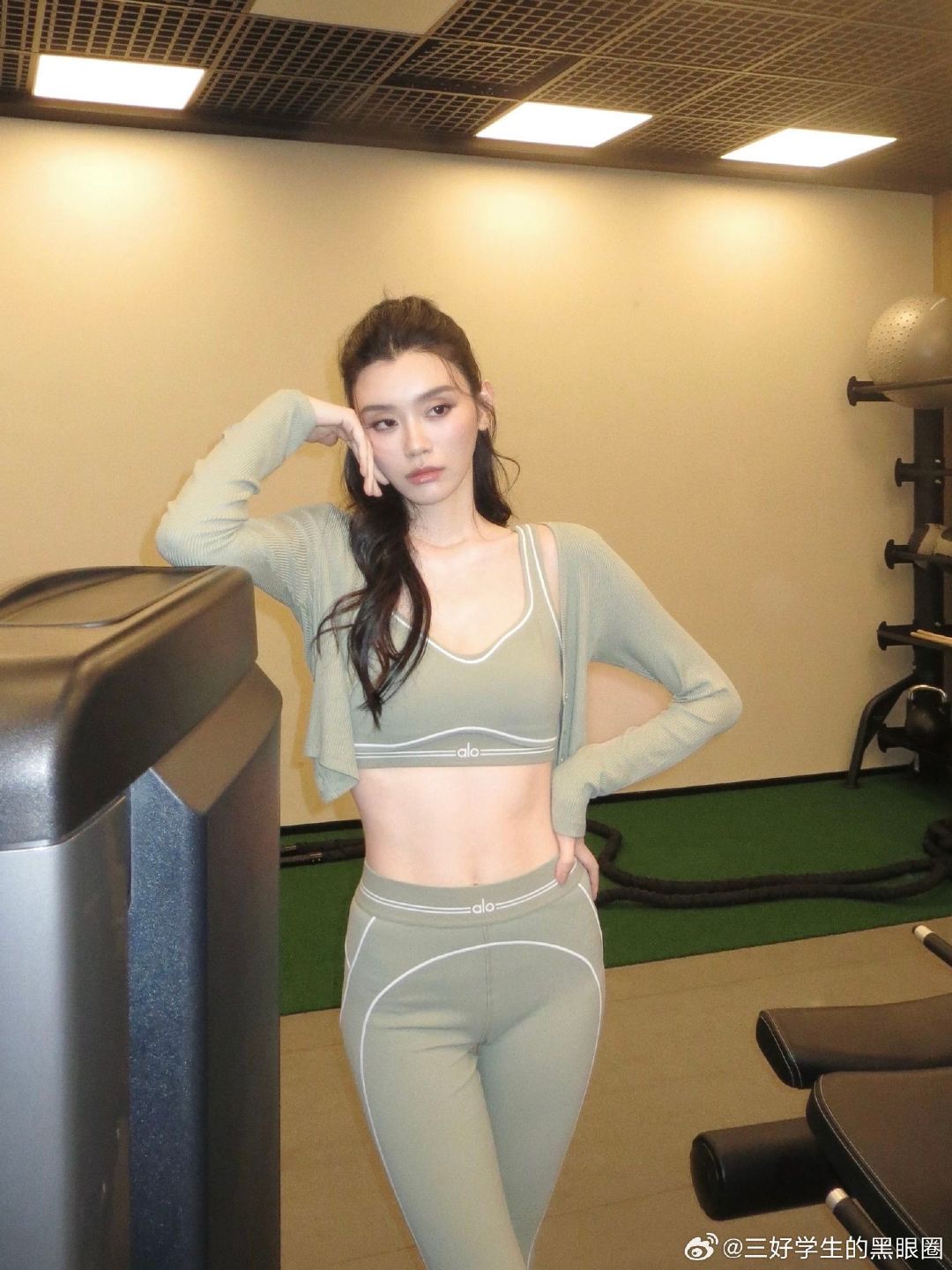 奚梦瑶运动套装#奚梦瑶##奚梦瑶给女儿买了可爱版菜篮子##奚梦瑶#​