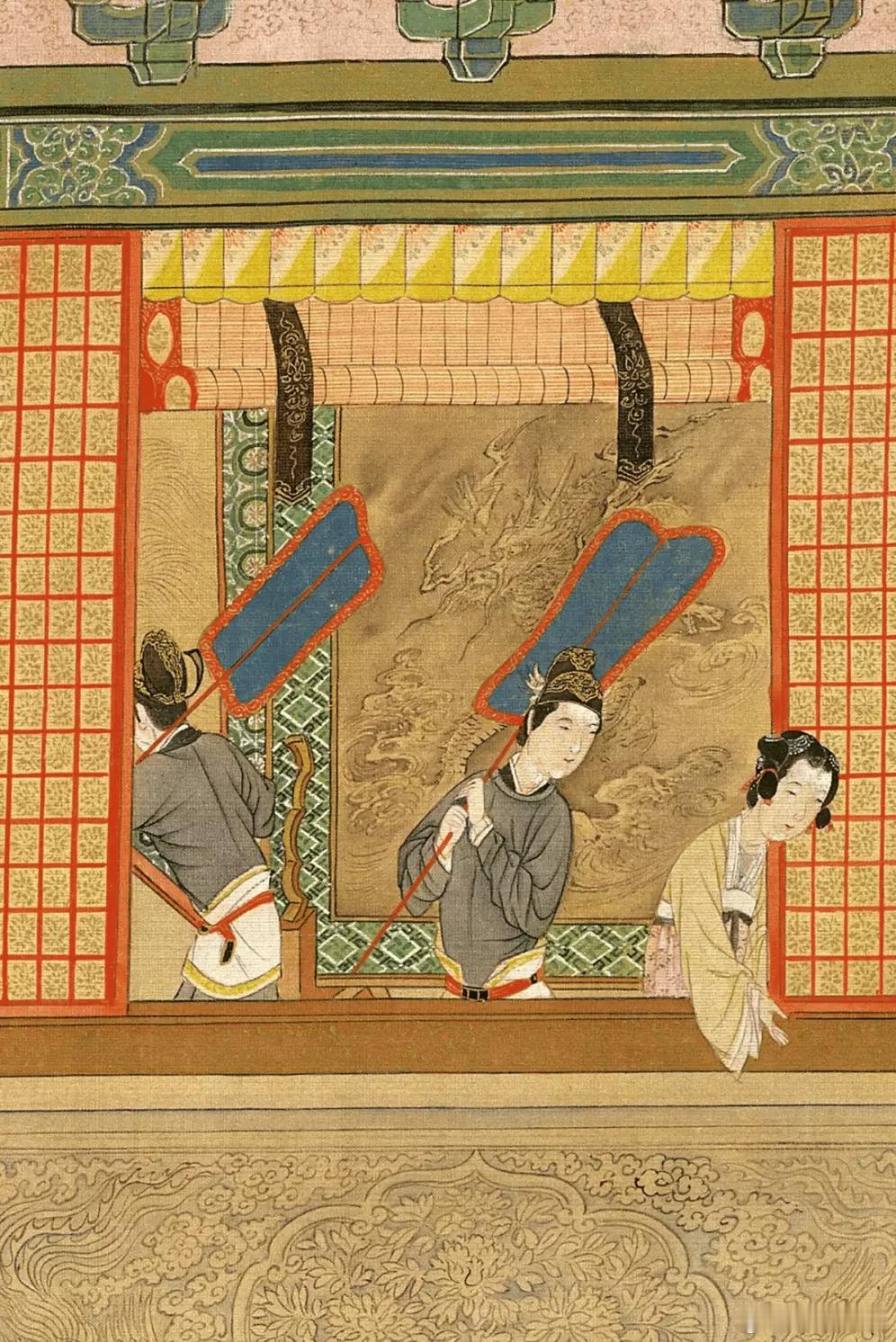 仇英是明代有代表性的画家之一，与沈周，文征明和唐寅被后世并称为“明四家”、“吴门