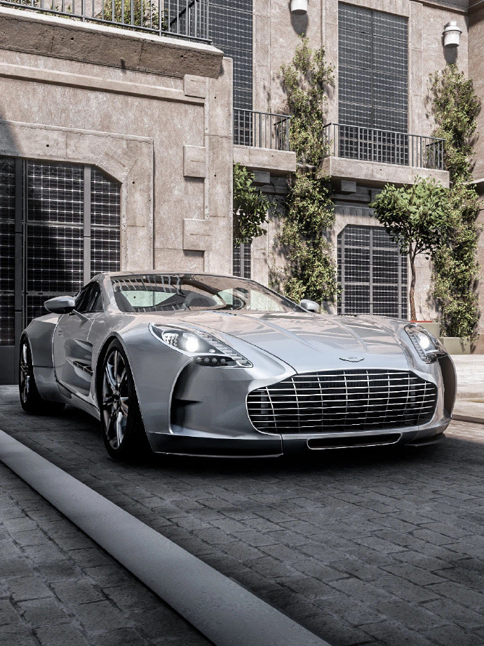 阿斯顿马丁ONE-77真・顶奢超跑！价值半个亿的公路艺术品，全球限量77