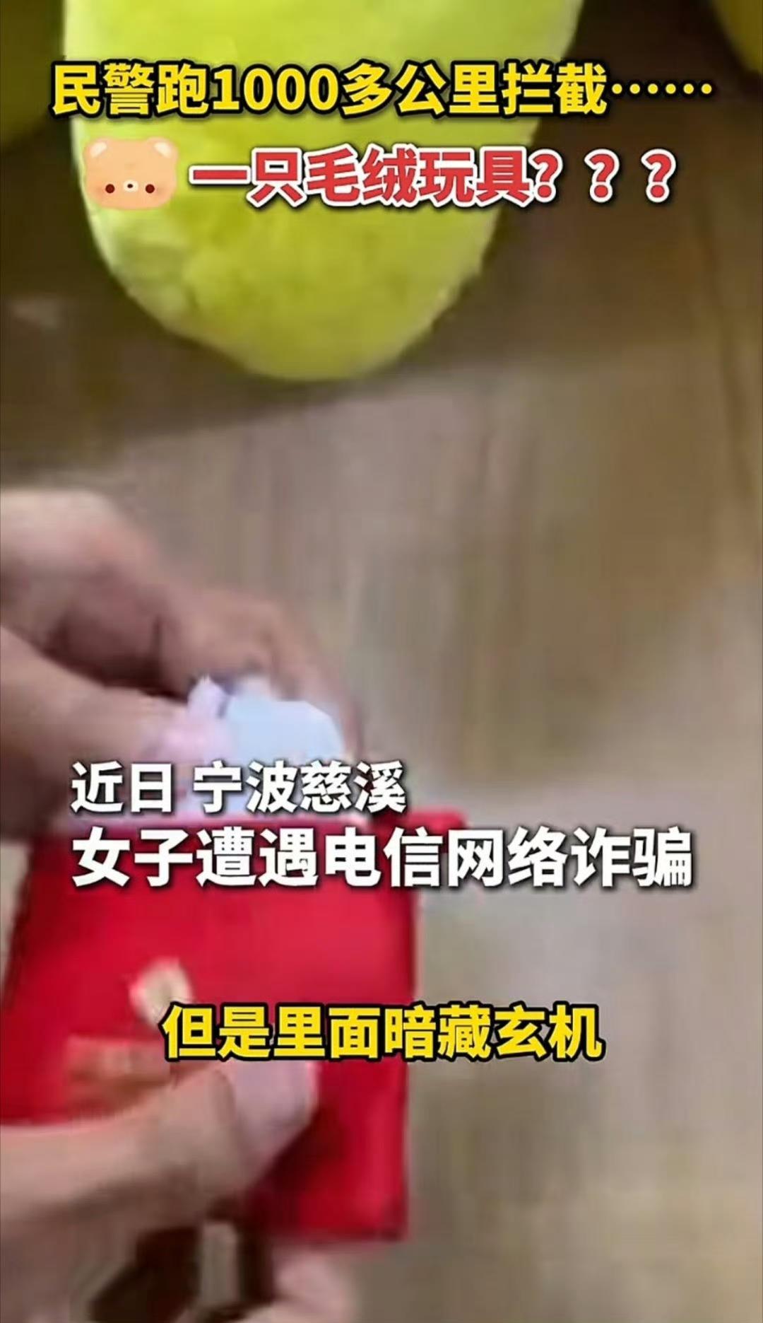 浙江慈溪的黄女士怎么也没想到，自己随手寄出的毛绒玩具，居然成了“金熊特快”。她在