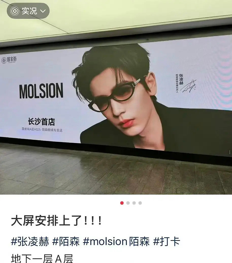 张凌赫的陌森地广，跟之前的代言人肖战相比表现力如何？