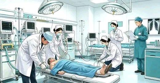 前几天刷到绍兴晨跑男子心脏骤停，刚好撞上医生跑友队，一群人跪地接力胸外按压、人工