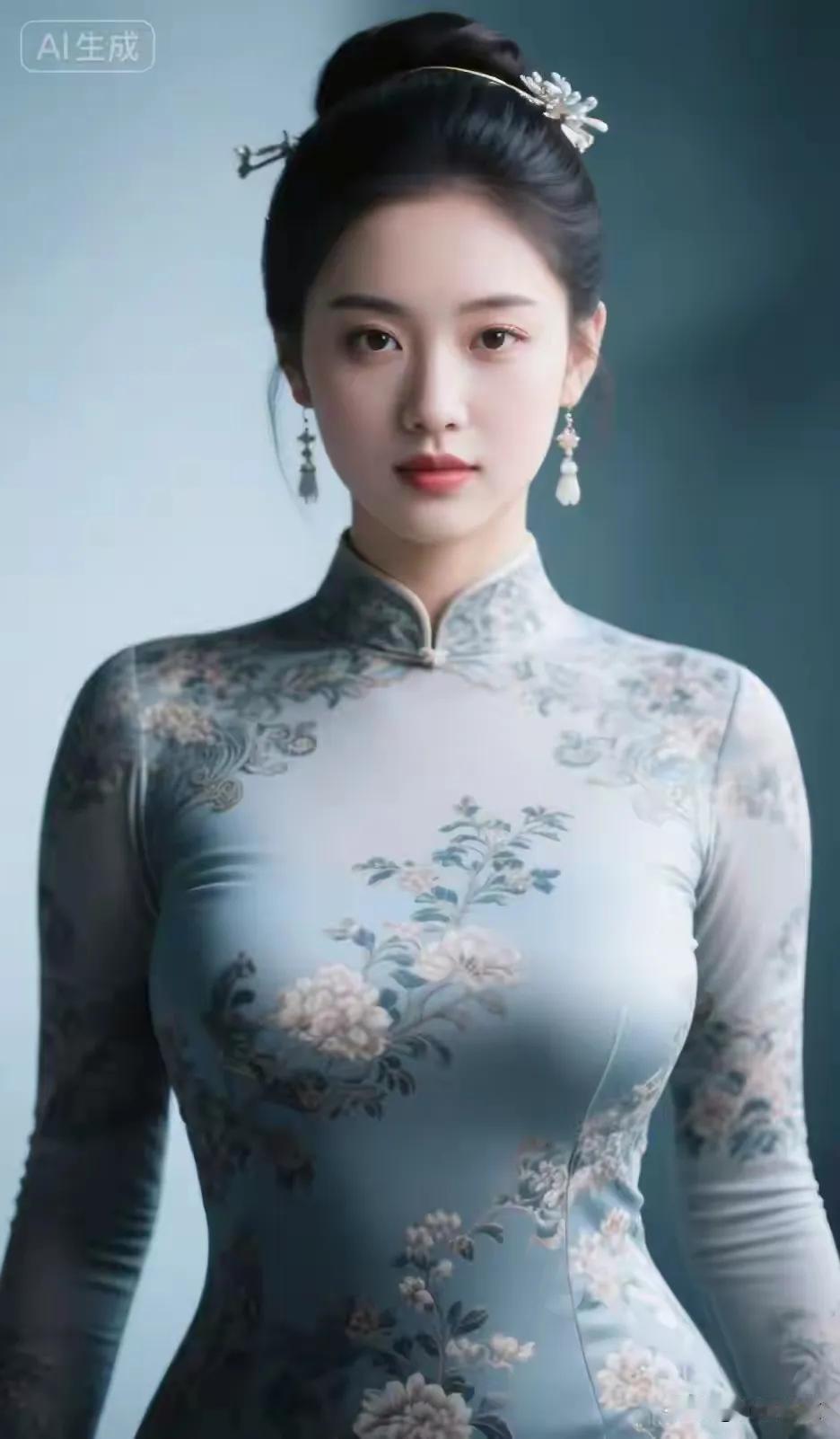 复古旗袍风，优雅气质满满