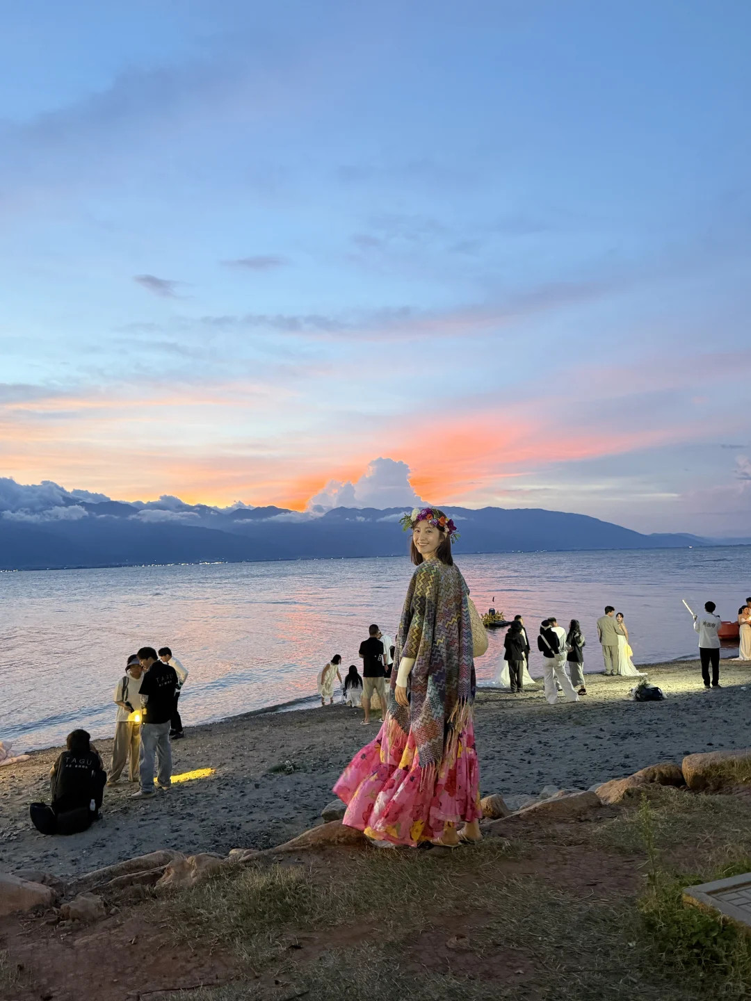 陈自瑶分享云南游玩照