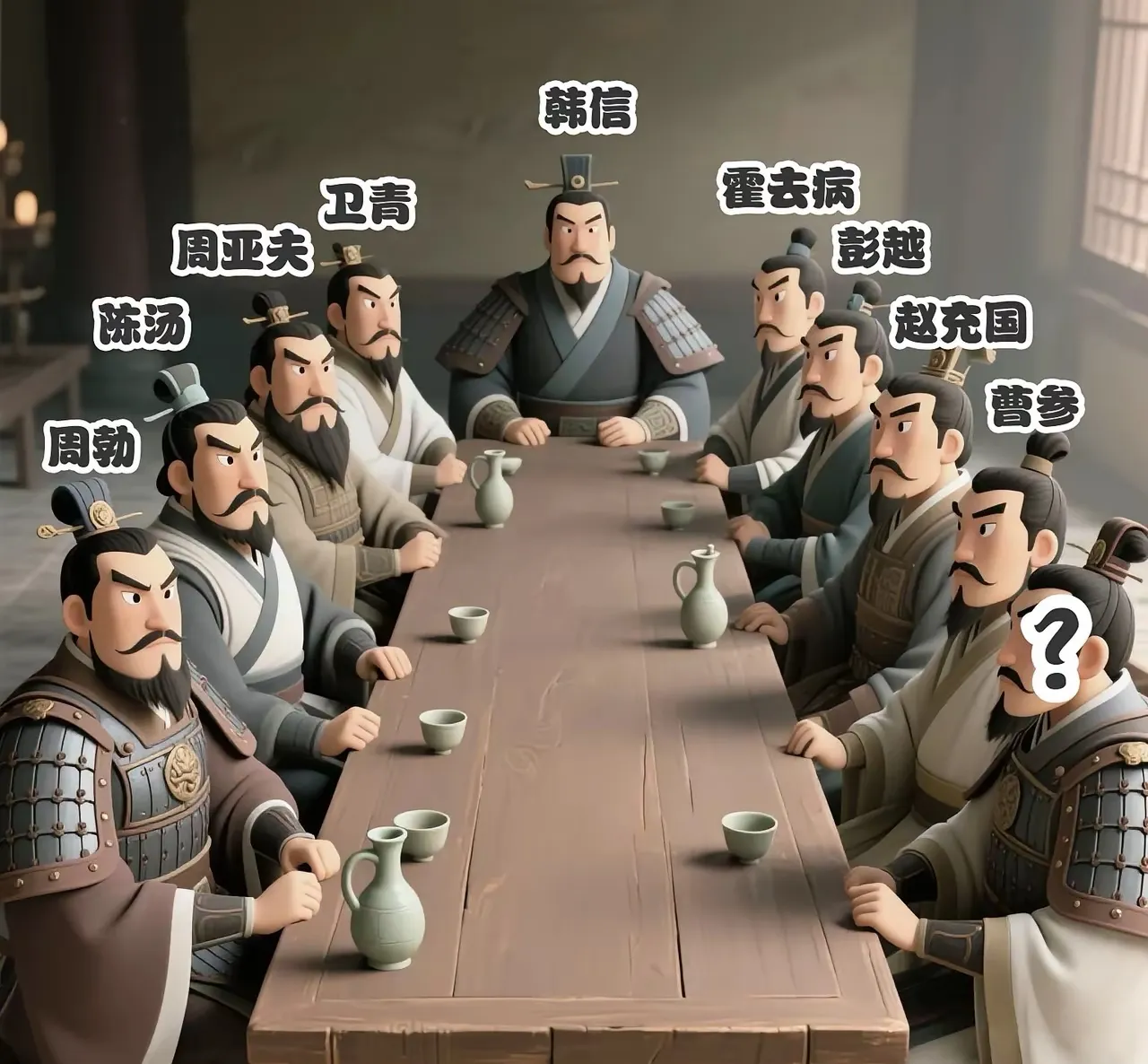 西汉第一战神，未必是韩信，而是霍去病。韩信打的仗，都很常规。霍去病就不一样，他