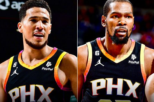 细思极恐，布克的下滑速度比37岁的杜兰特还大要知道，杜兰特后面两年拿4000