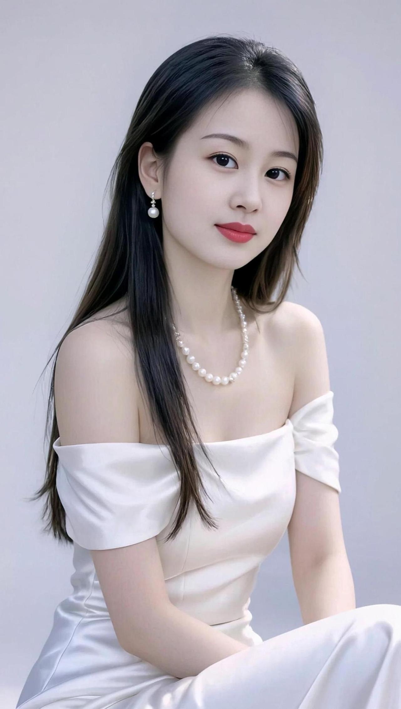 AI珍珠缎面写真