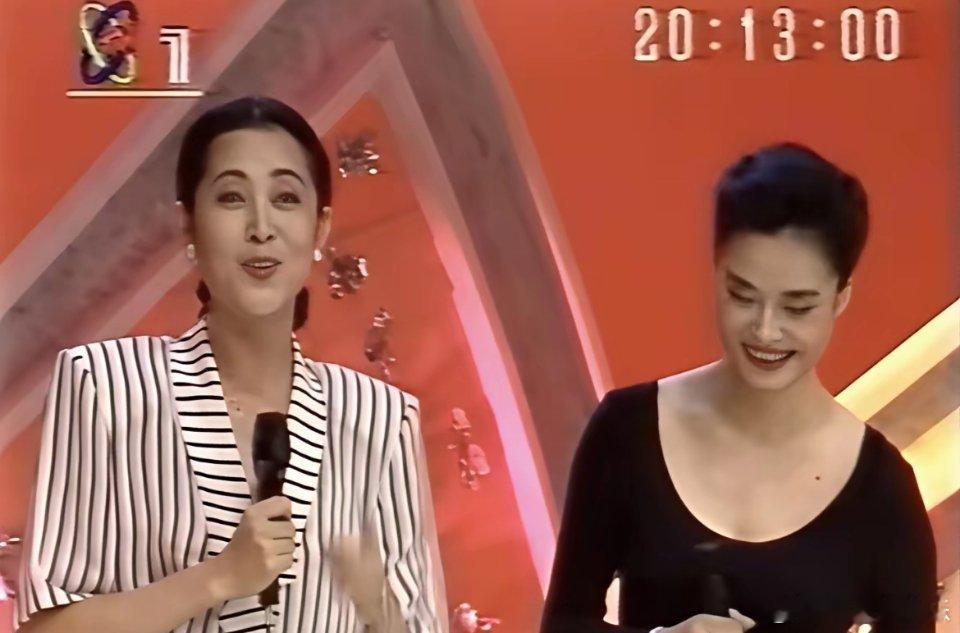 没想到毛阿敏年轻时还挺好看的，莫名和许晴好像！1993年刚满30岁的毛阿敏，作为