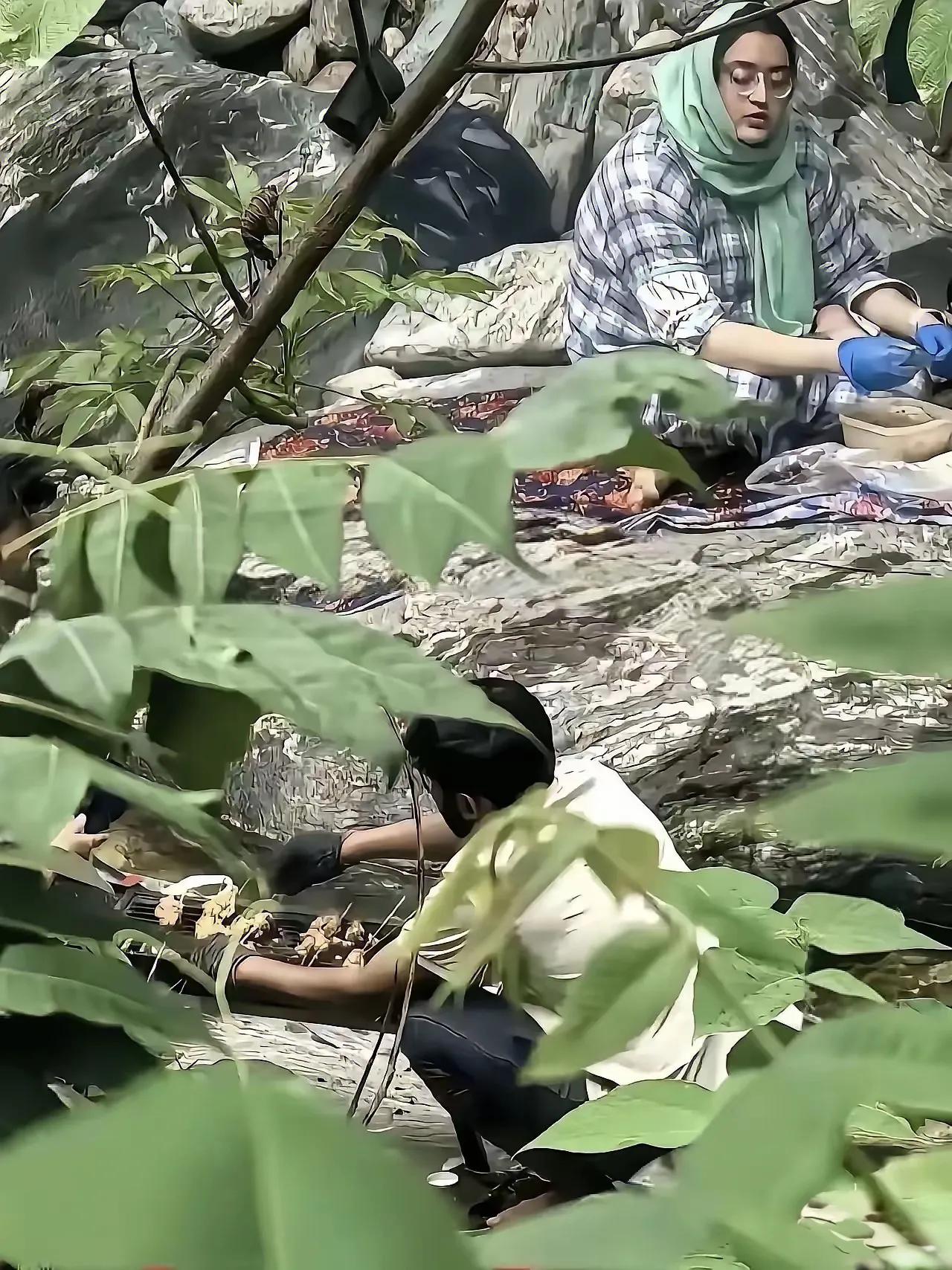几个印度游客在西安秦岭金龙峡半山腰烧烤的事，这两天引起了不少讨论。说起来确实