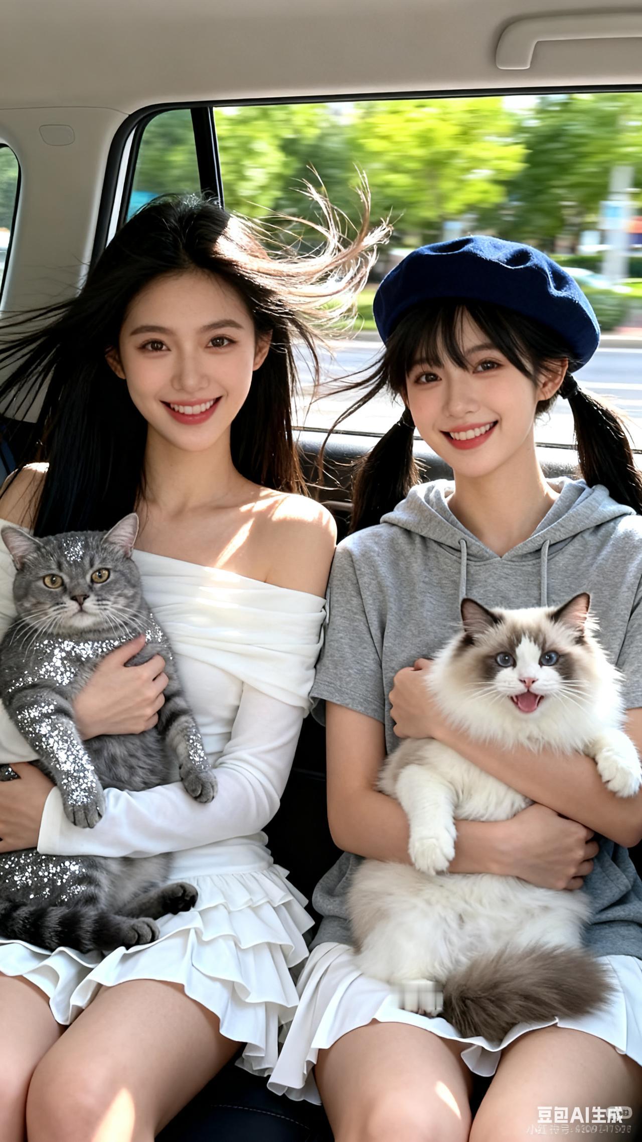 我超爱猫咪！它那软萌的模样、可爱的性格，让人难以抗拒，真是越爱越深啊！