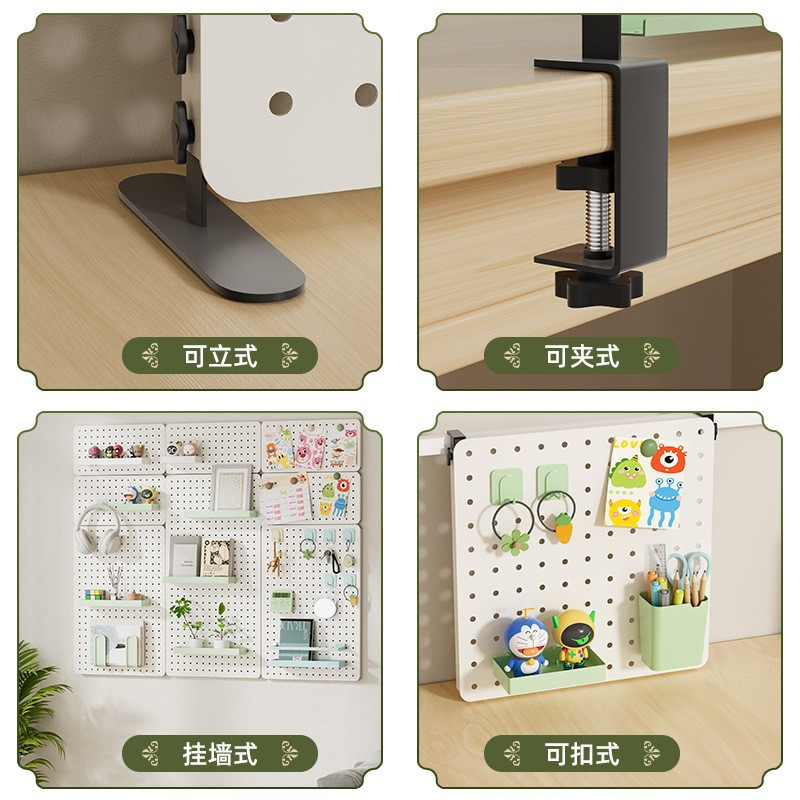 沉浸式书桌收纳布置