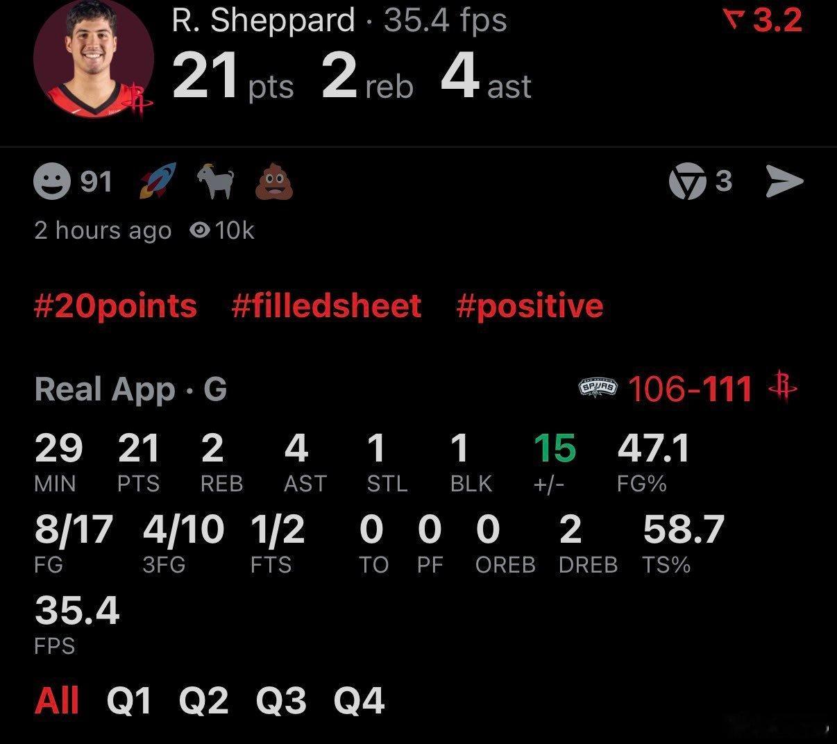 “探花居然选谢泼德不选卡斯尔”