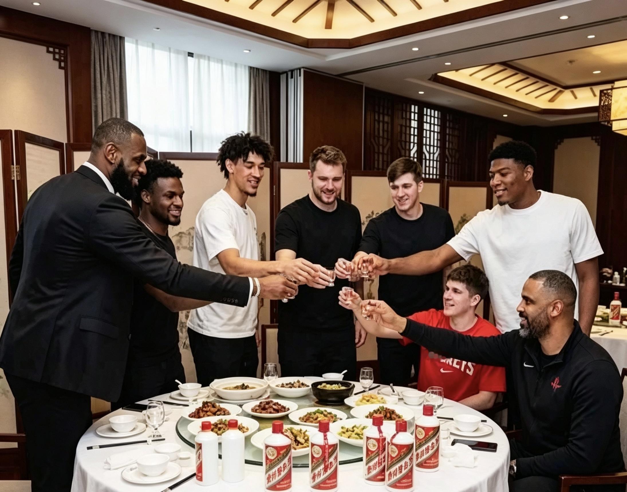 这届网友太调皮了！湖人3-0火箭，G3赛后，网友发了一张图，湖人的庆功...