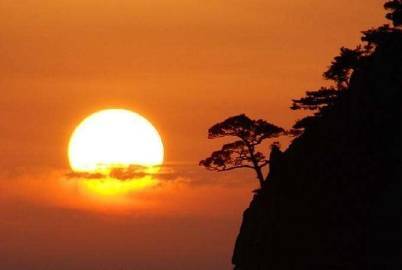 黄山日出…​​​
