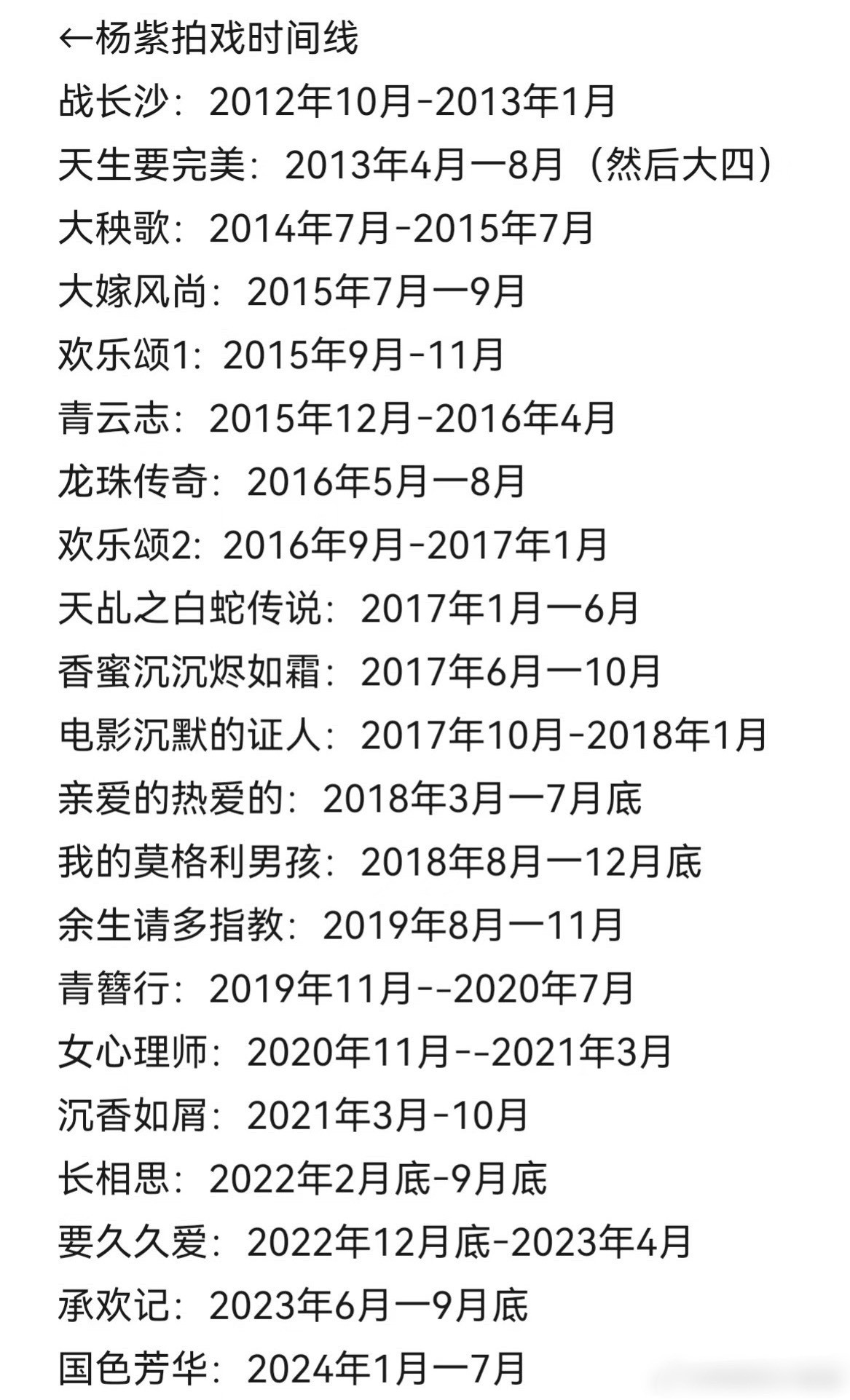 杨紫这事业心…….真的活该人家爆