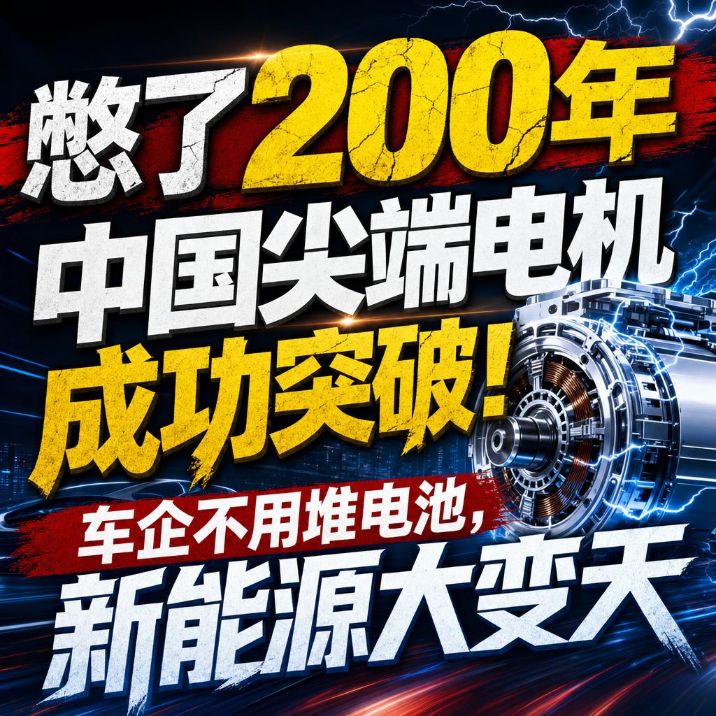 全球首个量产轴向磁通电机发布：减重提续航他俩同一天的事，差点被我刷过去。但这