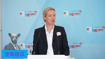 魏德尔再次抨特朗普，德国另类选择党（AfD）领导人爱丽丝·魏德尔：特朗普现在