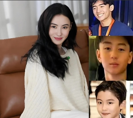 张柏芝输掉感情了吗？她有三个阳光帅气的儿子，大儿子17岁，二儿子15岁，小儿子也