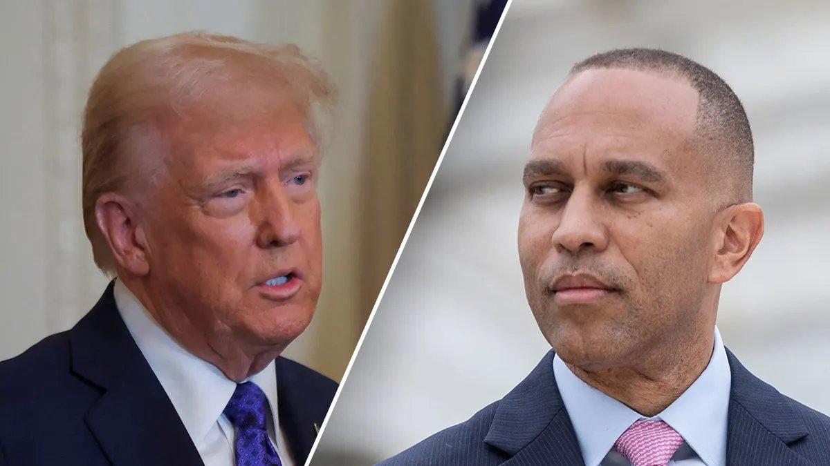🚨🇺🇸震惊:特朗普在白宫会议上确实听取了意见众议院少数党领袖告诉民主党人