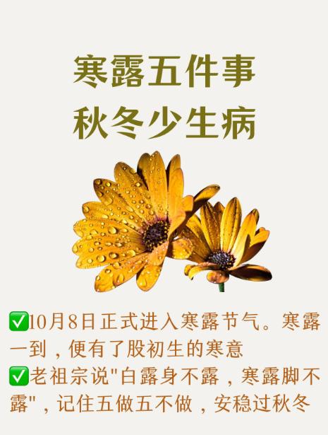 “寒露脚不露，露了冻出老寒腿。” 这话你肯定听过，但气象部门刚辟谣：寒冷并非