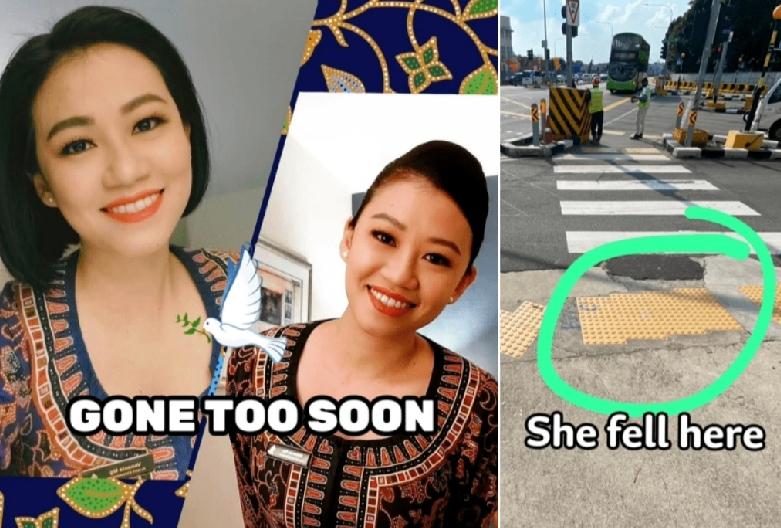 新加坡航空一名前空姐因过马路时不慎滑倒，因左脚踝骨折接受手术，讵料术后因肺栓塞引