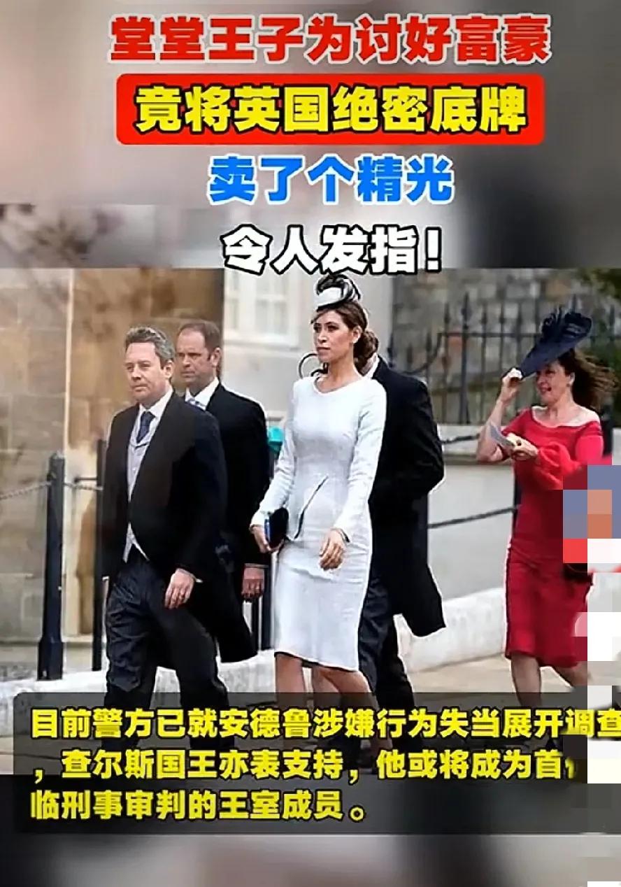 歪果仁法律面前人人平等！王爷犯法，庶民同罪！安德鲁好好当个王爷不香吗？嘬什么？是