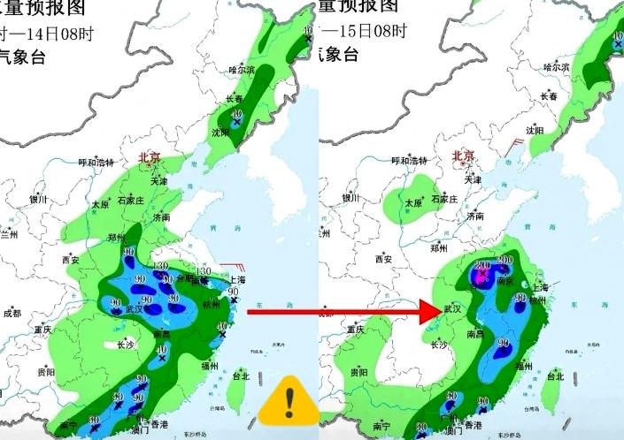 台风走了，雨却更狠了不少网友留意数值预报讨论，台风“白海豚”虽然逐步远离，