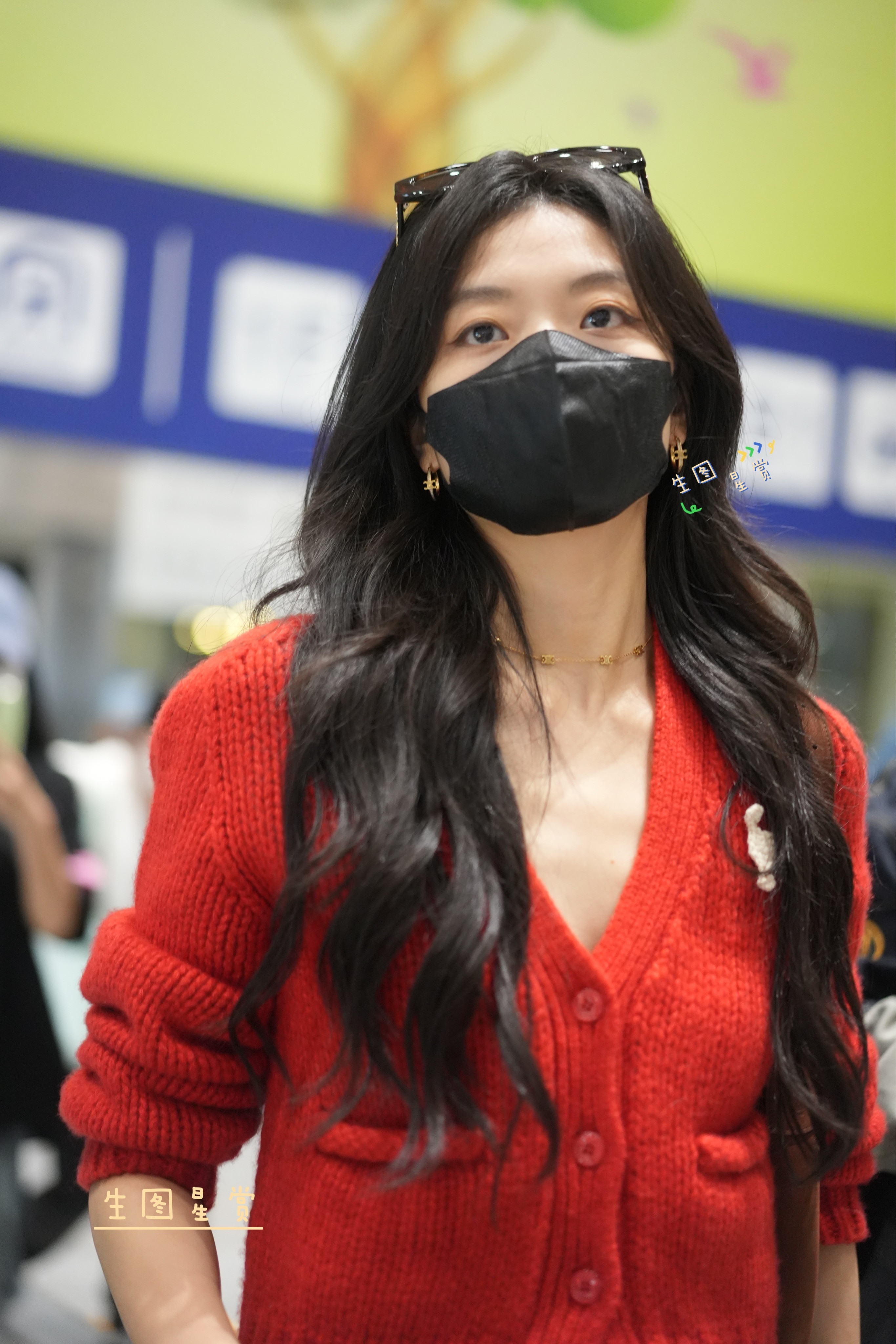 孙千251004出发巴黎明媚的酷girl❤️孙千巴黎时装周孙千