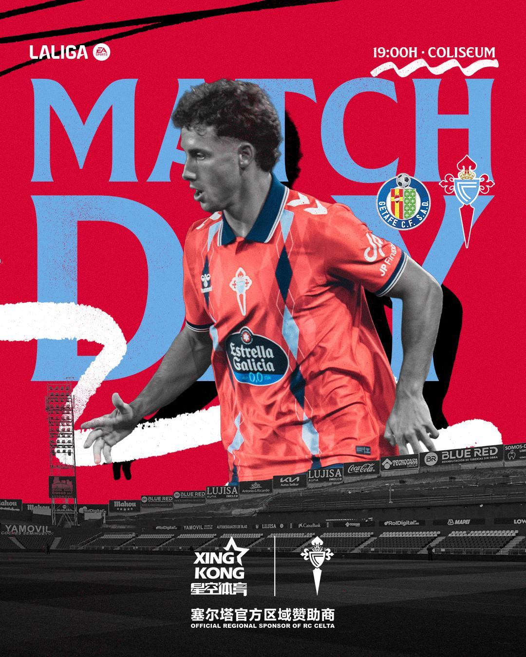 比赛日🔥明日凌晨01:00🆚继续努力，继续前行👣塞尔塔LALIGA