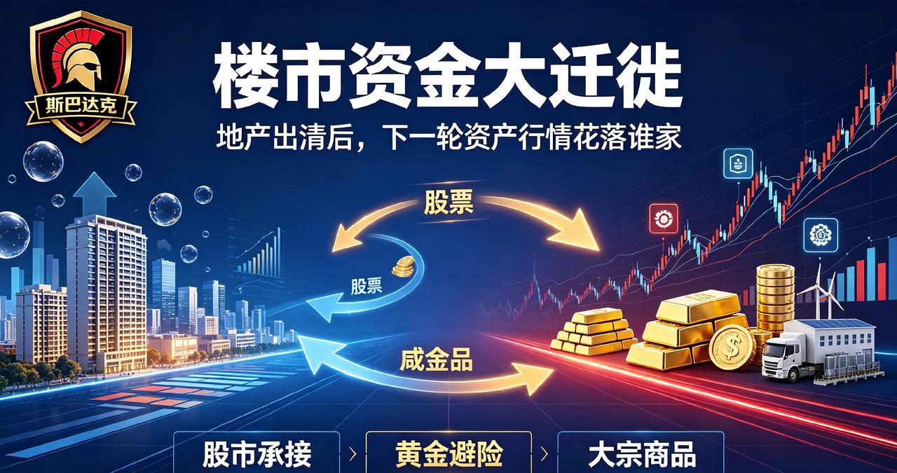 房产蓄水池逐步退潮，实体产业，能接下天量溢出资金吗？过去二十年，房地产充当国内