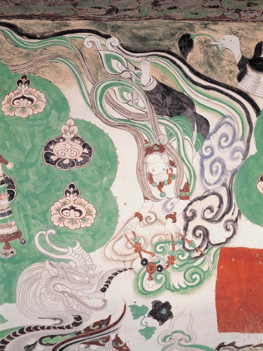 敦煌壁画｜莫高窟里各式各样的飞天