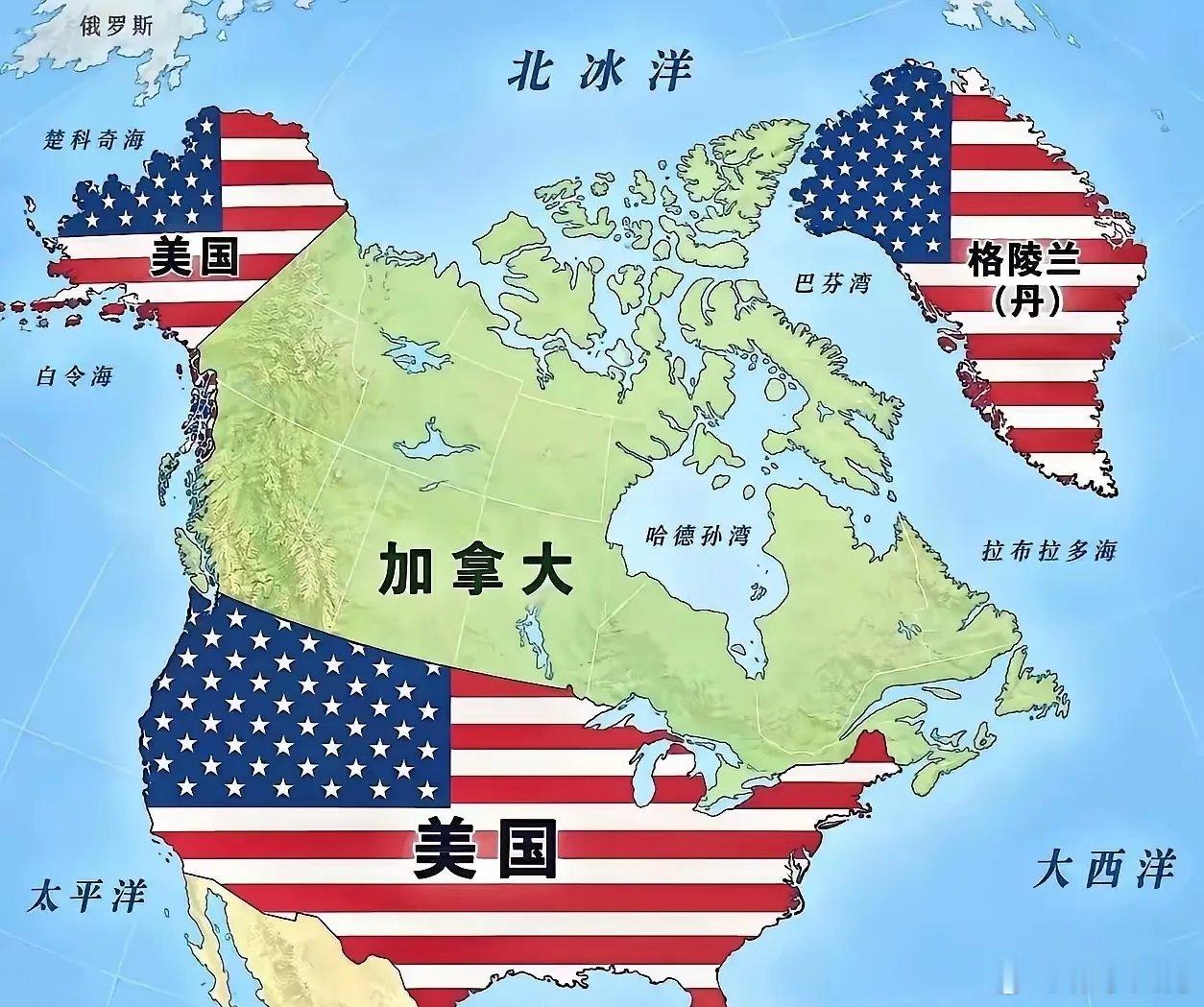 拿下委内瑞拉，又兵不开火拿下格里兰岛，下一个会是谁明眼人一看就知道，拿下委内瑞拉