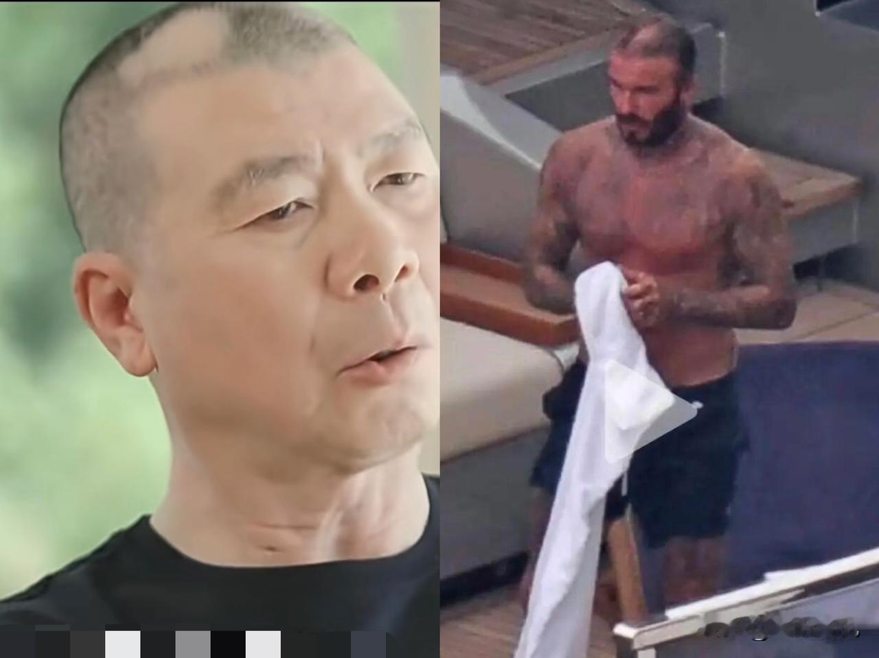 不懂就问：冯小刚和贝克汉姆头顶都缺了一块头发，这情况是一样的吗？冯小刚生