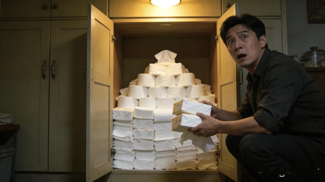 陕西西安，老婆让老公去柜子里拿包纸巾出来用，结果老公打开柜子一看瞬间被惊呆了！原