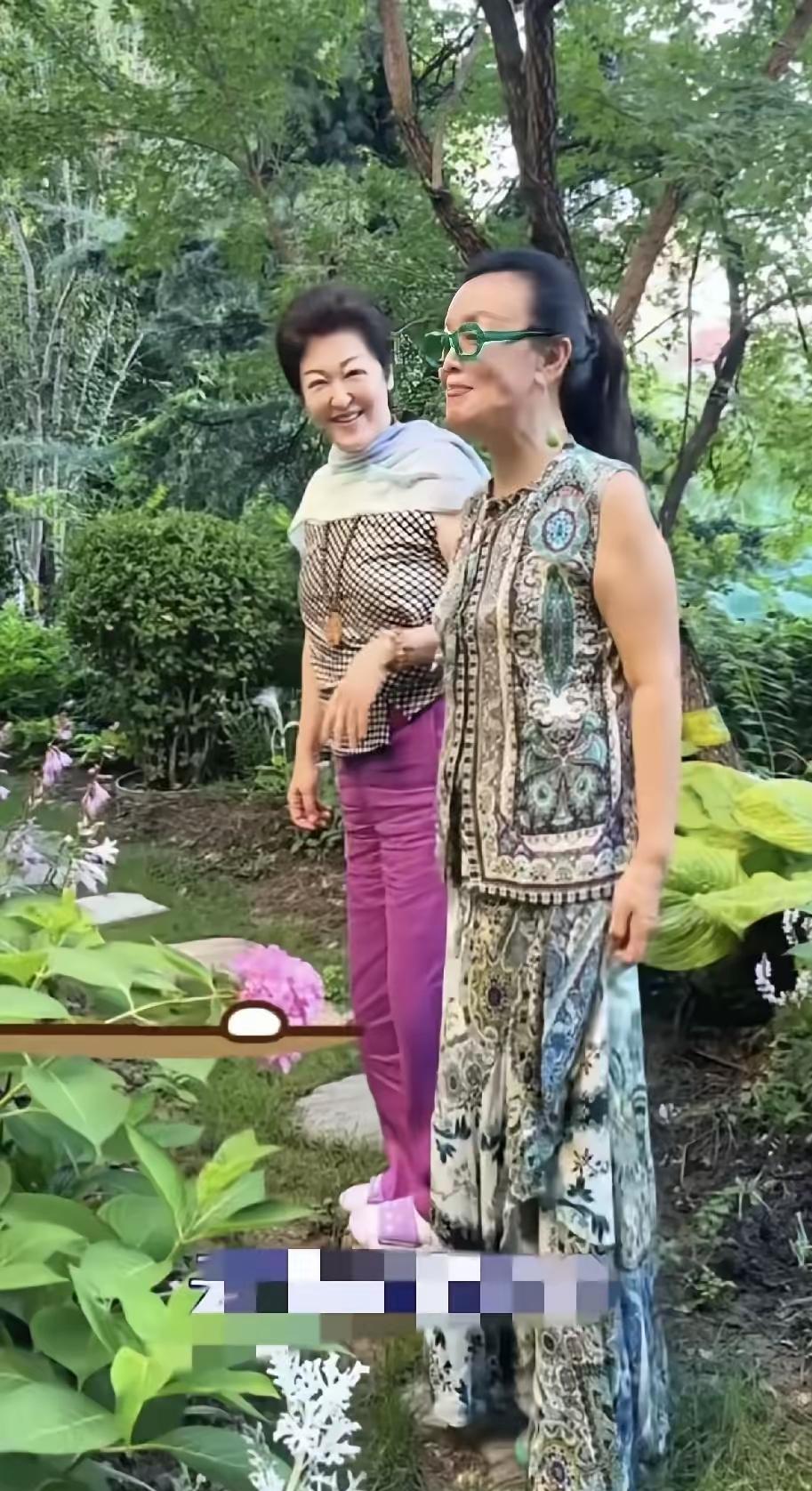 张兰最近的照片吓了我一跳——瘦得脱相了。我一直觉得张兰是大美女，大高个，五官
