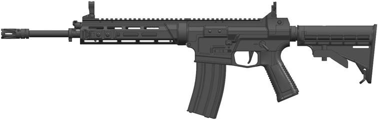 建设厂最新公布的步枪外观专利设计，就是珠海航展上曾经展出过的外贸版191枪族，不