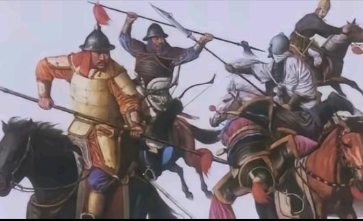 1370年，10万明军与10余万蒙古骑兵在甘肃对决，双方战斗两天两夜，都拼尽了全
