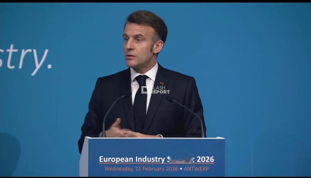 欧洲的遮羞布终于被彻底扯下来了，马克龙这次是真的急眼了，直接给欧洲经济判了“死刑