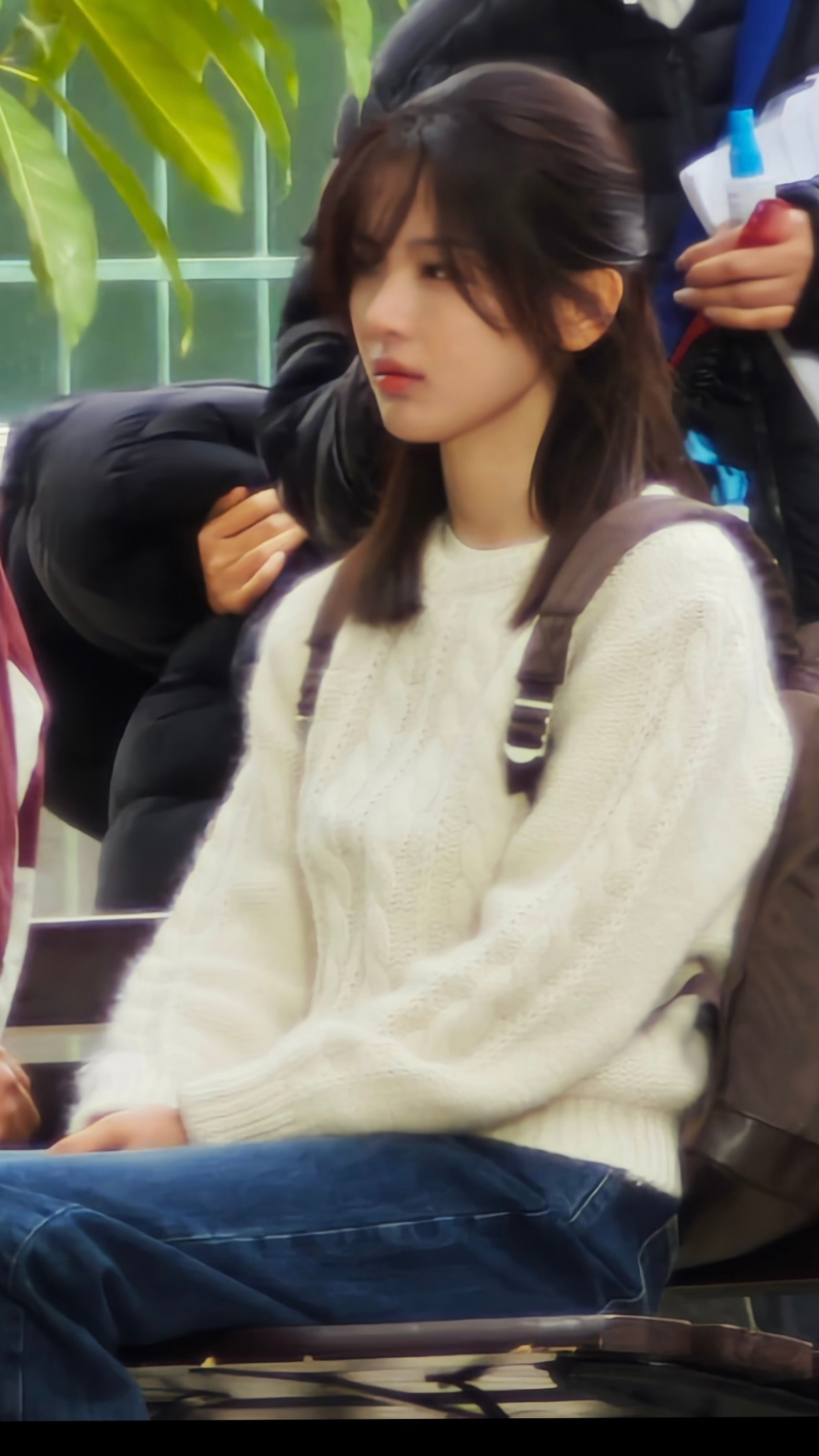 大冬天的杨超越美的我一颤💗