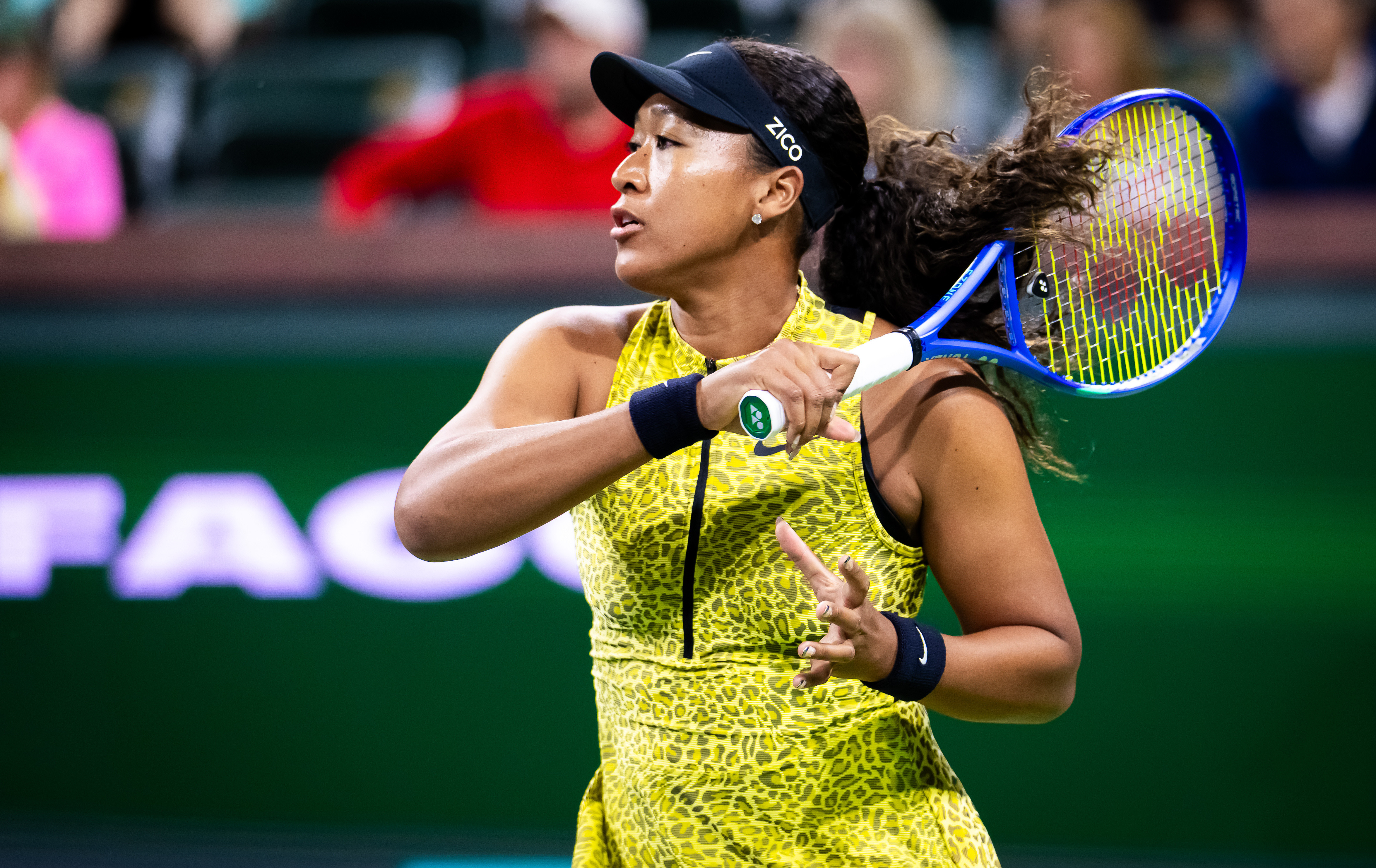 大坂直美IW首战告捷💪WTA1000印第安维尔斯站第二轮，前赛会冠军、16号种