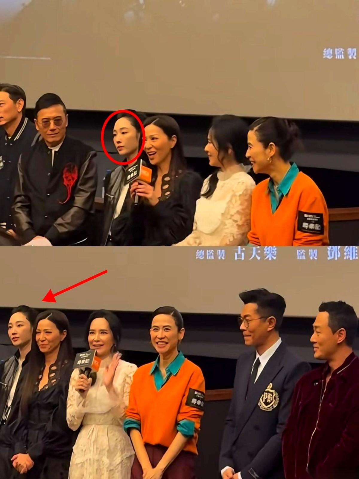 那一瞬间，我隔着屏幕都替宣萱尴尬。人家笑盈盈地凑过去，想教她用粤语念自己的名字