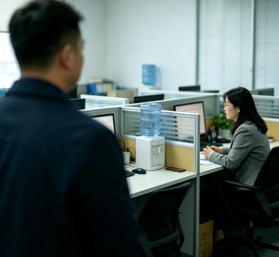 我在远房亲戚的公司，干满了整整八年。那天我直接去找老板娘，跟她说我准备离职，把