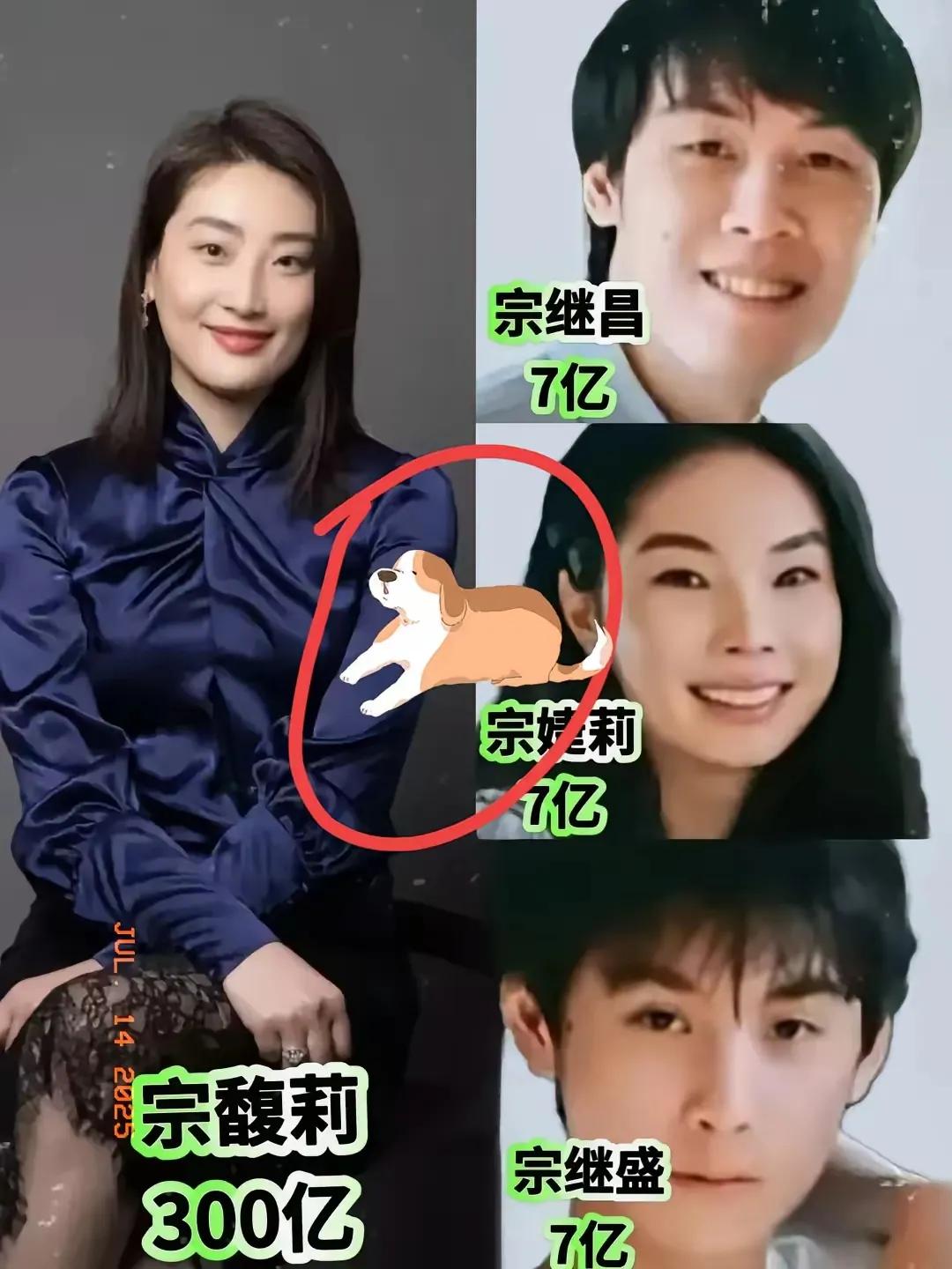 之前一直羡慕宗馥莉，​宗家独一无二的大小姐，从小含着金钥匙长大。爸爸妈妈打下的