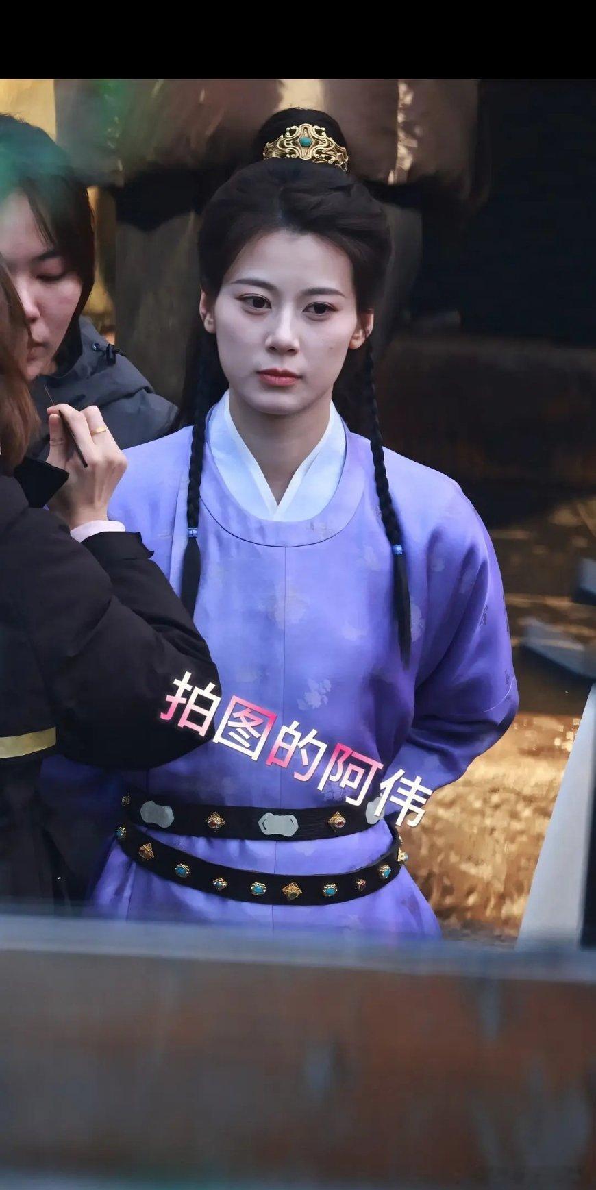 赵昭仪的造型一般，曹骏的还不错