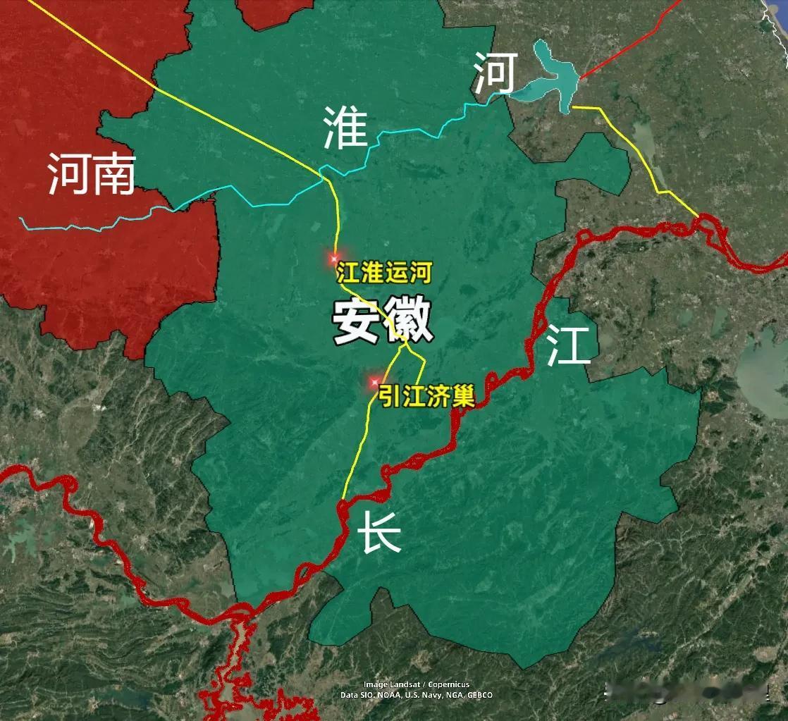 投资900亿，把长江水引入淮河，引江济淮是否多余？你有没有想过，站在合肥往南