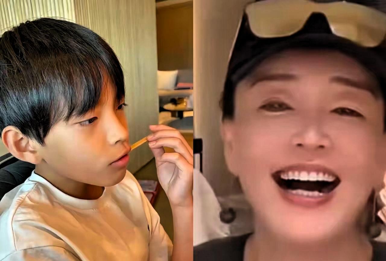 兰姐直播那些事儿，孩子他妈估计要气炸了兰姐直播间那天，突然就放了孩子照片，还是