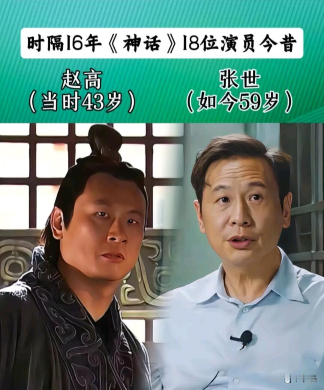 18位时隔16年“神话”演员今昔对比娱乐圈电视剧