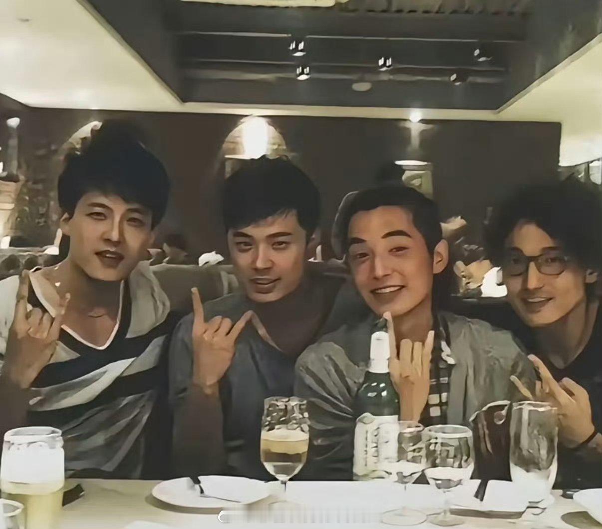 陈赫王传君金世佳同框令人发出一句今夕是何夕的感慨